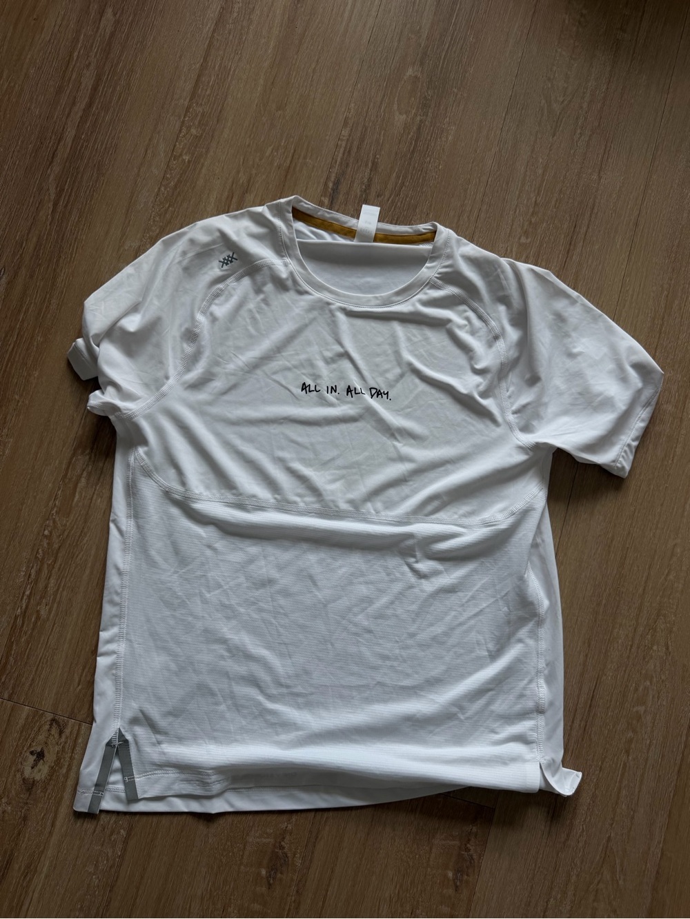 All In All Day - RHONE White Short-Sleeve Performance Tee
